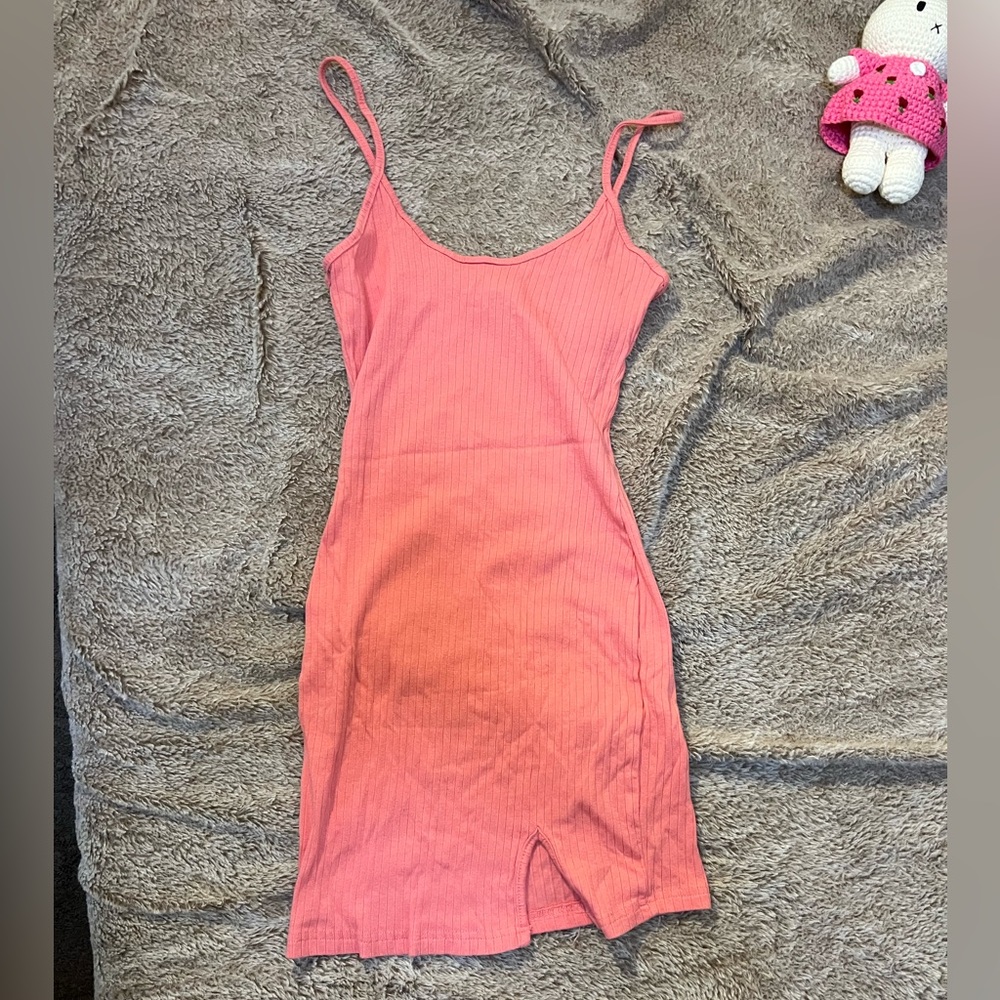 Corral bodycon dress with straps